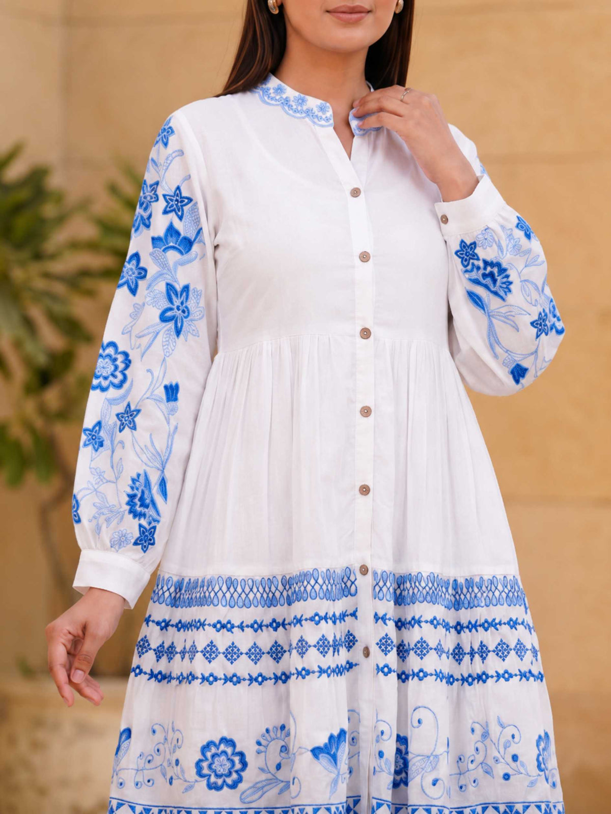 Neel Tara Cotton Short Kurti KRT01