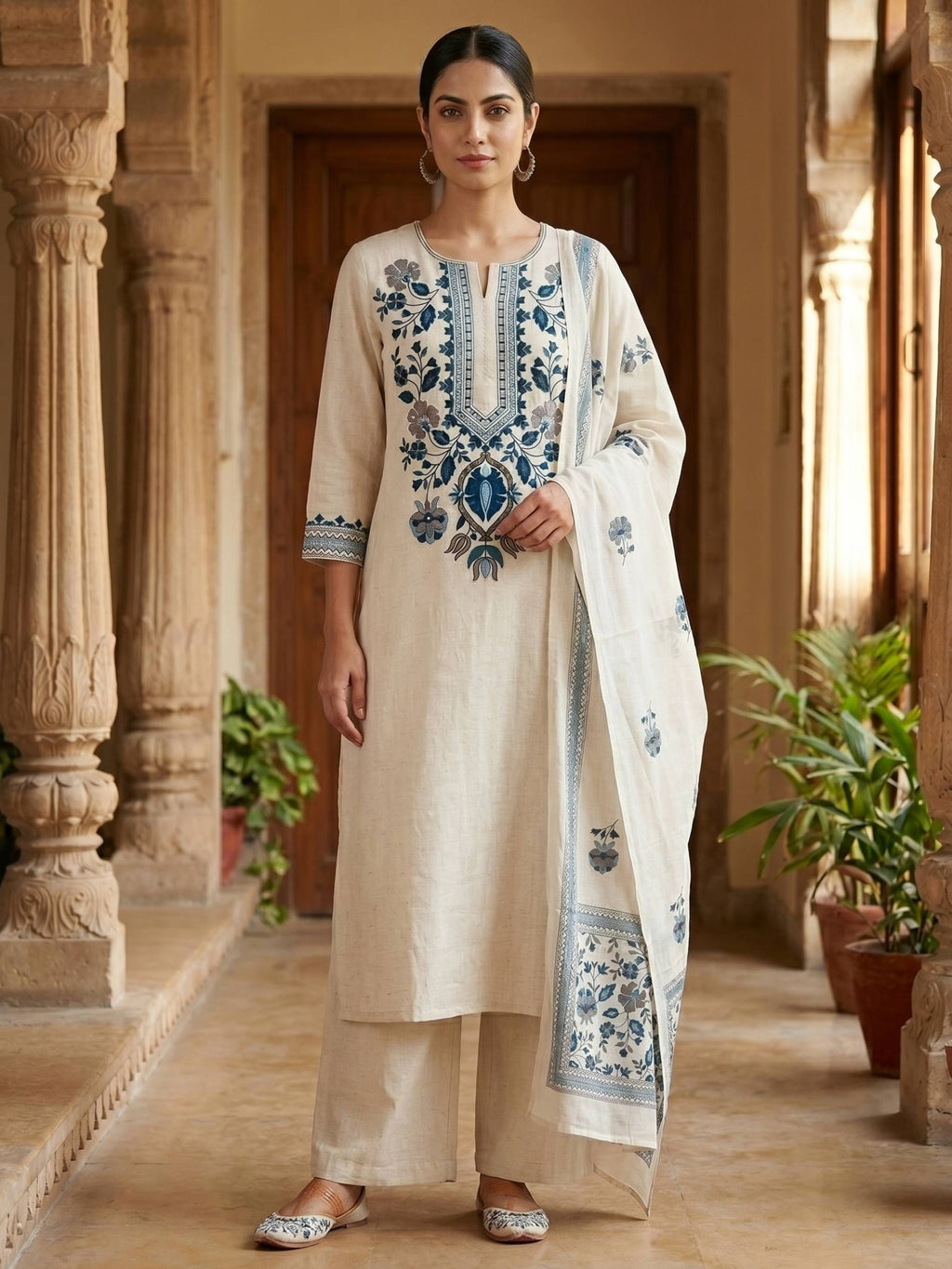 Neel Bagh Cotton Kurti Set KST05