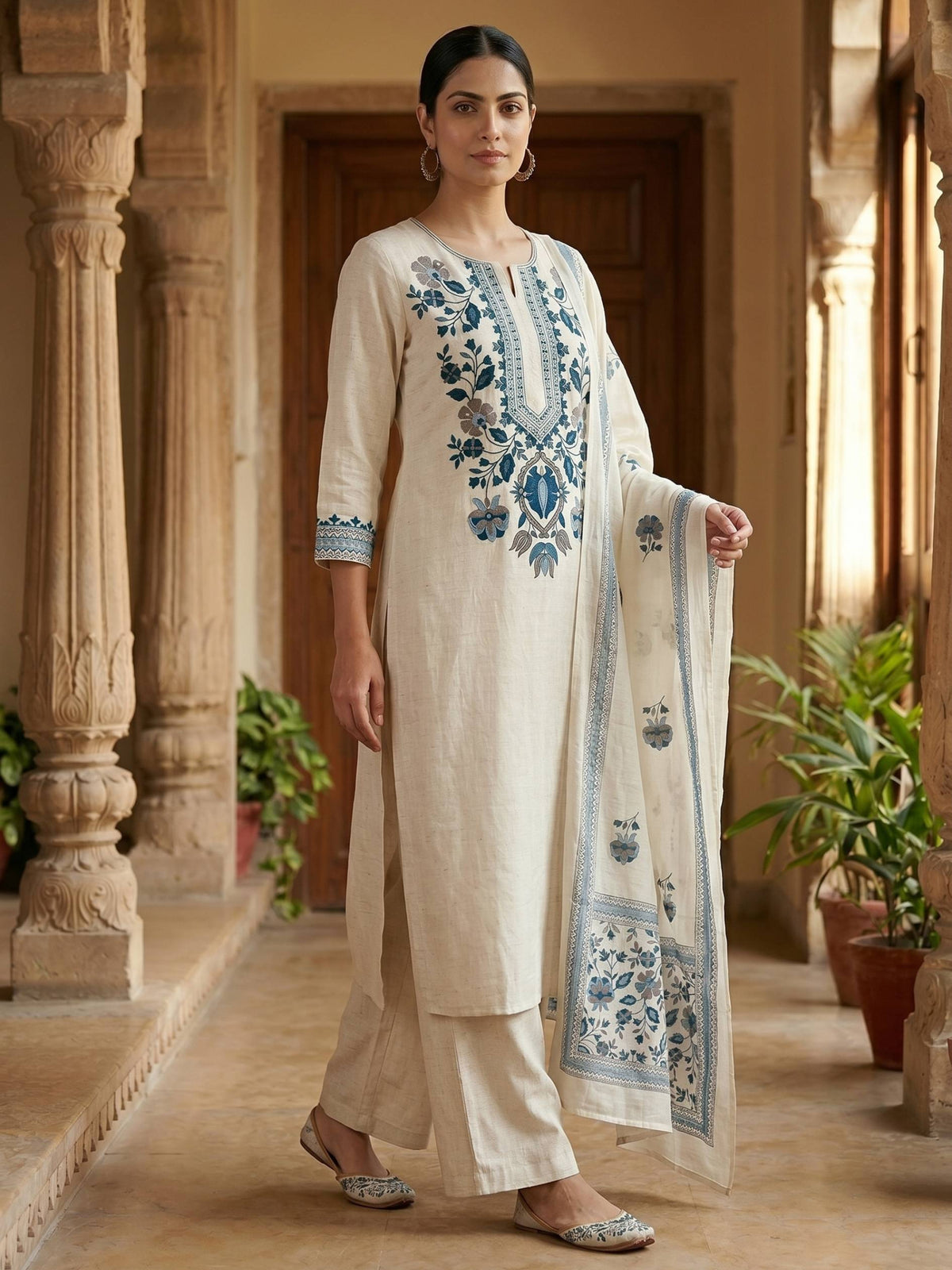 Neel Bagh Cotton Kurti Set KST05