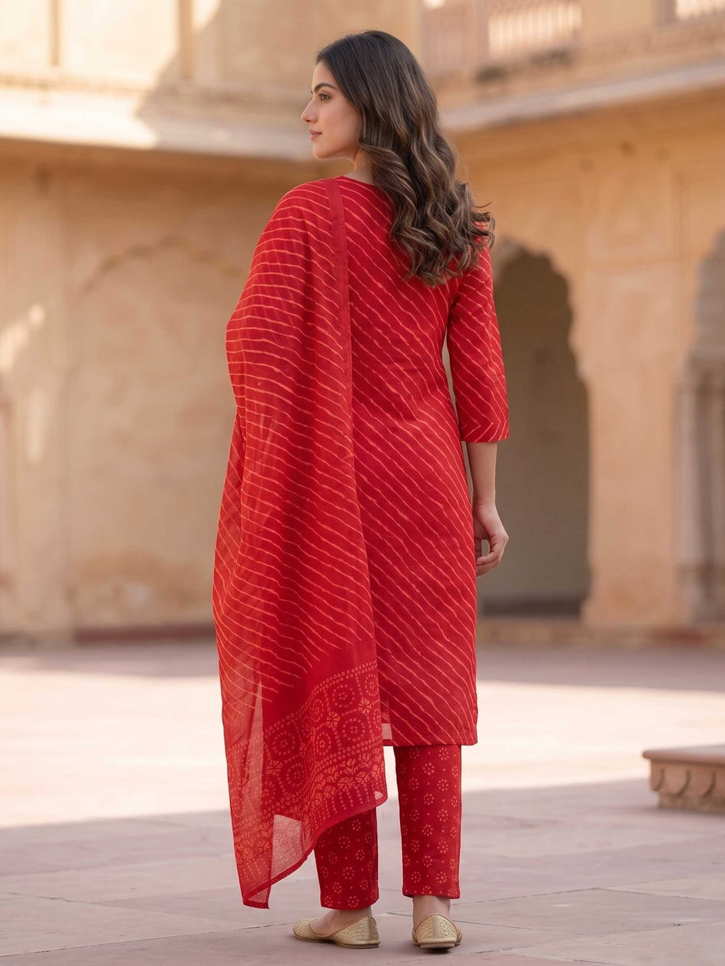 Laal Noor Kurti Set KST07
