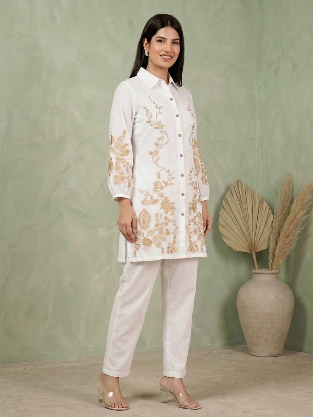 Ivory Vine Co-ord Set COS02