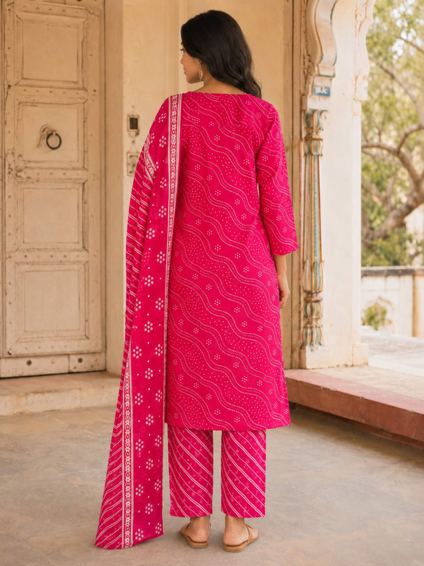 Rimjhim Rani Leheriya Suit Set KST09