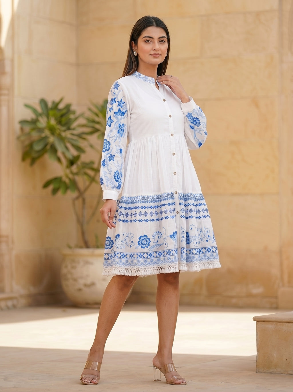 Neel Tara Cotton Short Kurti KRT01