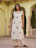 Sitara Embroidered Kurti Co-ord Set COS10